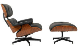 King Home Bőr Forgatható Fotel - Rózsafa (KH1501100151)