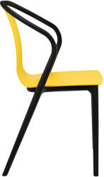 King Home Vincent Polipropilén Szék Sárga Modern (KH010100920)