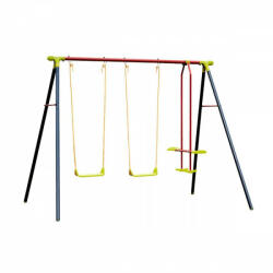  Háromüléses kerti gyerekhinta állvánnyal