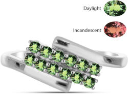  Ezüst Gyűrű Természetes Alexandrittal, Y61869/59