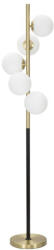  Glamoury állólámpa 4 búrával arany/fekete ø 30x160 cm