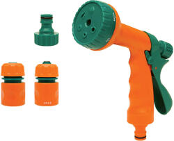 TOYA 89206 Öntöző Pisztoly 6 Funkciós 3 Csatlakozóval 1/2Col (89206)