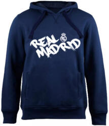 Adidas Real Madrid Pulóver - Felnőtt, Kapucnis S. Kék