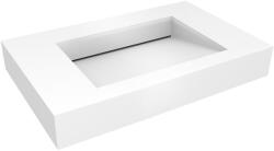 Oltens Stila mosdótál 90x45 cm négyszögletes klasszikus fehér 40002000 (40002000)