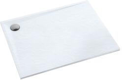 Schedline Libra téglalap alakú zuhanytálca 100x80 cm fehér 3SP. L1P-80100/B/ST (3SPL1P80100BST)