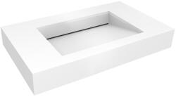 Oltens Stila mosdótál 100x45 cm négyszögletes klasszikus fehér fényes 40003000 (40003000)
