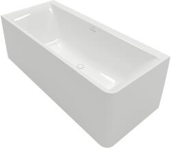 Villeroy & Boch Subway 3.0 fal mellé szerelhető fűrdőkád 180x80 cm négyszögletes fehér UBQ180SBW9CL00TV01 (UBQ180SBW9CL00TV01)