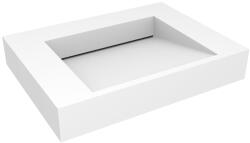 Oltens Stila mosdótál 60x45 cm négyszögletes klasszikus fehér 40000900 (40000900)