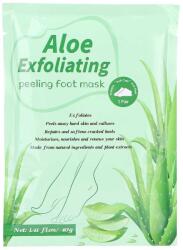 NOVA KISS Aloé hámlasztó zokni lábra, mélyreható regenerálásra és puha sarokra