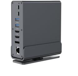 Gembird A-CF-COMBO15-01 USB Type-CF 15-in-1 Multi-Port Adapter Space Grey (A-CF-COMBO15-01)