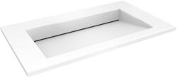 Oltens Stila mosdótál 120x45 cm négyszögletes beépíthető fehér fényes 40204000 (40204000)