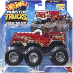Mattel Hot Wheels Monster Trucks: Big Rigs HW 5 Alarm hatkerekű járgány 1: 64 - Mattel (HWN86/HWN94) - innotechshop