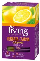IRVING Ízesített fekete tea citrommal, IRVING, 20 filteres tasak x 1, 5 g, 30 g