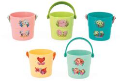 Janod 5 db Janod fürdőszobai vödör készlet - Számok és tengeri lények