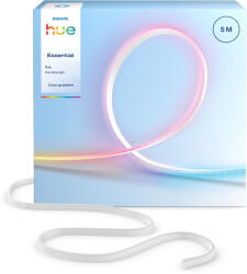 Philips Essential Neon Flex RGBIC LED szalag, 5 m, 240 V, IP20, Wi-Fi, Bluetooth, Zigbee, G energiaosztály