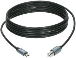 KLOTZ - USB-CB-0.5 USB 2.0 nagysebességű kábel, USB-C/USB-B csatlakozókkal, 0, 5 m