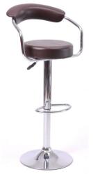 Unic Spot Sandra bárszék forgó ülőfelülettel, gázlifttel barna