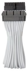 CableMod Cablu prelungitor CableMod Pro ModMesh 24-pin ATX, 30cm, White, CM-PCAB-24P-N30KW-3PW-R