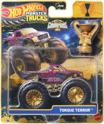 Mattel Hot Wheels Monster Trucks: Torque Terror bajnok kisautó serleggel 1/64 - Mattel (JDV96/JMV67) - jatekshop