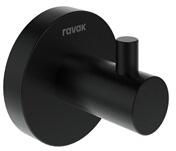 RAVAK Kona KN 110.20BLM törölközőakasztó, matt fekete (RAV-X07P1299)