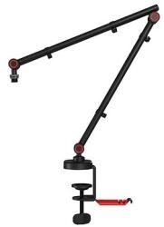 GENESIS THULIUM 500 asztali mikrofon tartó kar, fejhallgató tartó, fekete (NGM-2156)