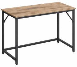 Brius Birou calculator pal cadru metalic industrial, 100x50x76 cm, design compact, maro camel (EZ-LWD041K01)
