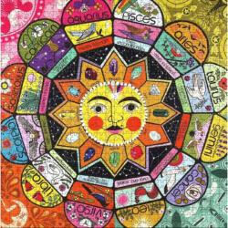 eeBoo PZTAGY - Astrology - 1000 db-os puzzle (PZTAGY)