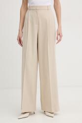 MM by Max Mara pantaloni de pentru femei, din bumbac PANNO PPY2-SPD018_01X (2616781117600)
