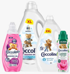 Coccolino Pink Mosóparfüm + Sensitive mosási csomag