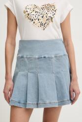 Morgan fustă plisată din denim PPY2-SDD0L1_50J (JTALA)