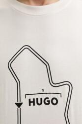 HUGO Памучна тениска (50531757)