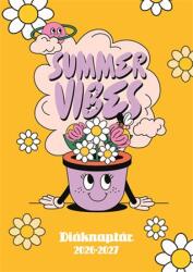 TopTimer Diáknaptár, 2026/2027 tanév, B6, heti, TOPTIMER "Summer (NKDTU) - webpapir