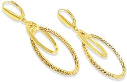 ÉkszerM Arany Lógós Fülbevaló AU 97340