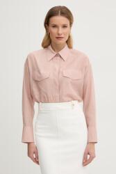 MARELLA FATE női selyem ing - rózsaszín 36