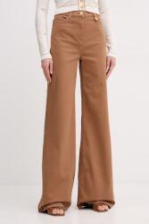 Elisabetta Franchi blugi wide leg pentru femei PPY2-SJD0AS_82X (PJ23N61E2)