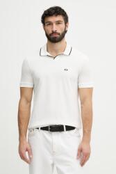Giorgio Armani póló férfi pamut - bézs L - answear - 21 990 Ft