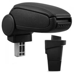 Pro. tec Cotieră Ford Focus III, MK3, negru, piele ecologică