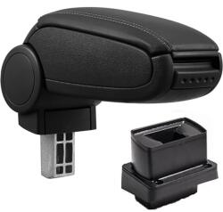 Pro. tec Cotieră VW BORA - adaptor din plastic, negru, piele ecologică