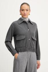 Marella dzseki gyapjúkeverékből Emme by Marella - szürke 42