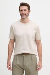 Paul&Shark t-shirt férfi pamut - bézs XXL