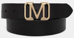 Morgan női bőr öv - fekete 75