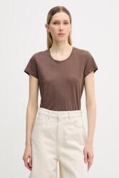 Mos Mosh női pamut Póló Safina - barna M