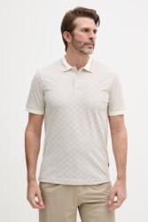 JOOP! póló férfi pamut - bézs L