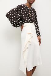 Answear. LAB asszimetrikus szoknya Unscripted kollekció - bézs XL