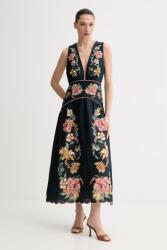 Farm Rio nyári vászon ruha - sötétkék S