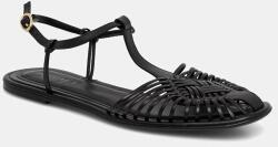 Medicine női bőr szandál - fekete Női 38