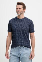 Giorgio Armani póló férfi pamut - sötétkék XL - answear - 28 990 Ft