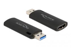 Delock HDMI video felvevő stick USB Type-A (88307) (88307)