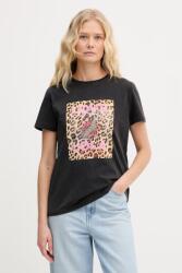 Lola Casademunt női pamut póló - fekete M