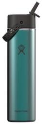Hydro Flask 24 OZ LIGHTWEIGHT WIDE FLEX STRAW CAP Termos Emerald Green